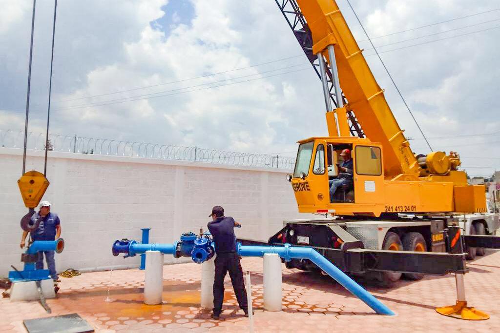 Realiza Capamh mantenimiento preventivo  en el Pozo San Antonio